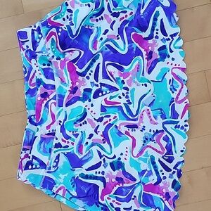 Aryeh Scalloped Skort, Size Large